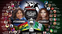 Official poster for Female Celebrities Soccer Match