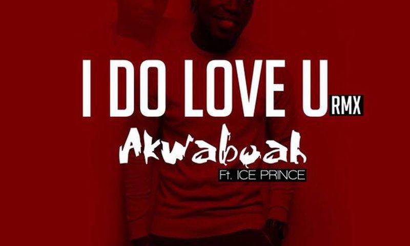 Akwaboah's "I Love You" remix cover artwork
