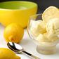 Lemon ice cream