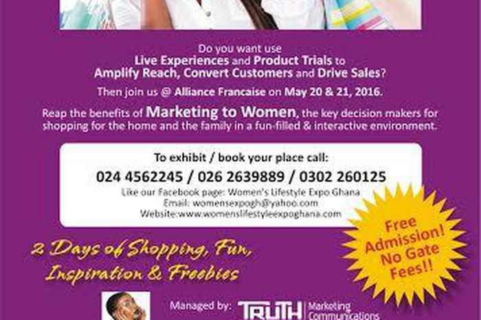 2016 Women's Lifestyle Expo Ghana Goes Down on May 20-21