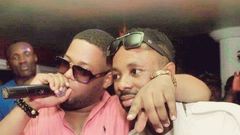 AJ Omo Alajah and former boss, D-Black performing together