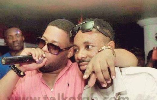 AJ Omo Alajah and former boss, D-Black performing together