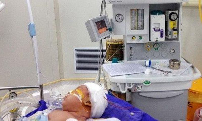 Phung Thanh Van, the 35-day-old baby from Quang
Ninh Province