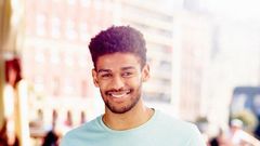 Stylish black man