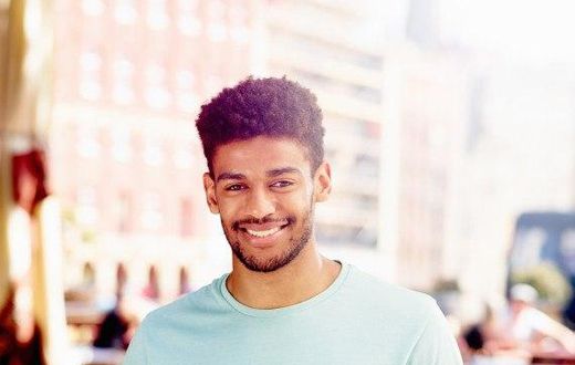 Stylish black man