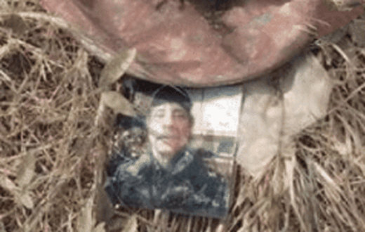 White man’s picture found inside a ritual sacrifice