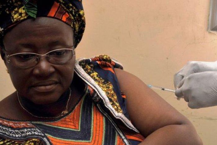 The deal commits pharmaceutical company Merck to keeping 300,000 vaccines ready for emergency