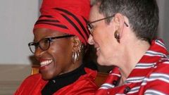 Mpho Tutu and Professor Marceline Furth.