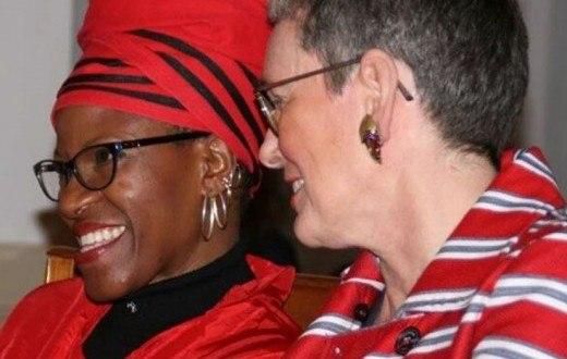 Mpho Tutu and Professor Marceline Furth.