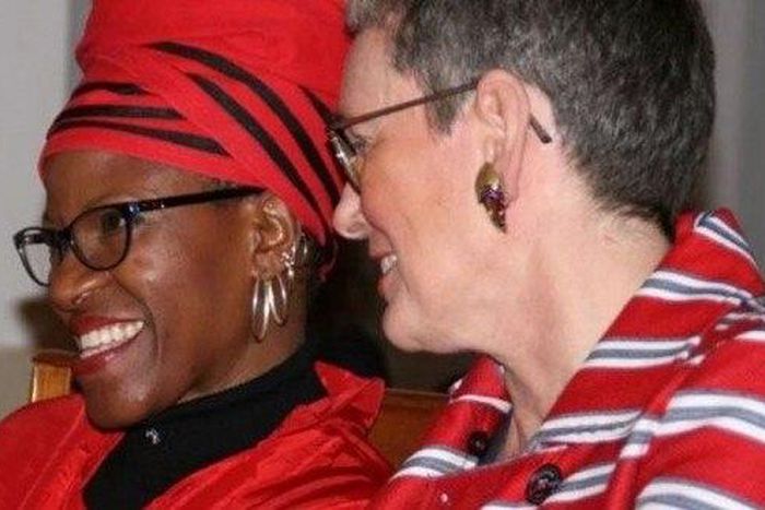 Mpho Tutu and Professor Marceline Furth.