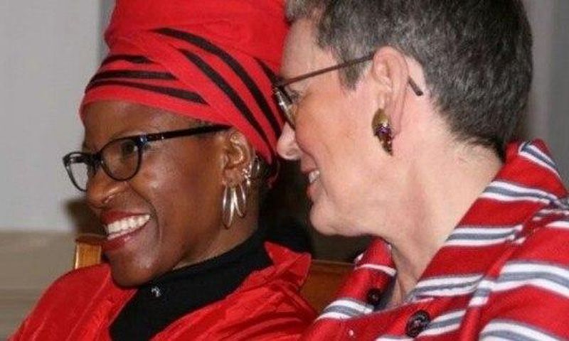 Mpho Tutu and Professor Marceline Furth.