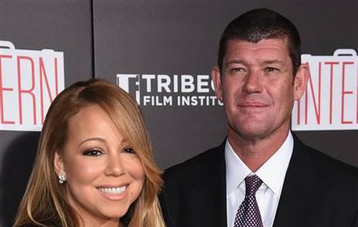 Mariah Carey and Australian billionaire James Packer