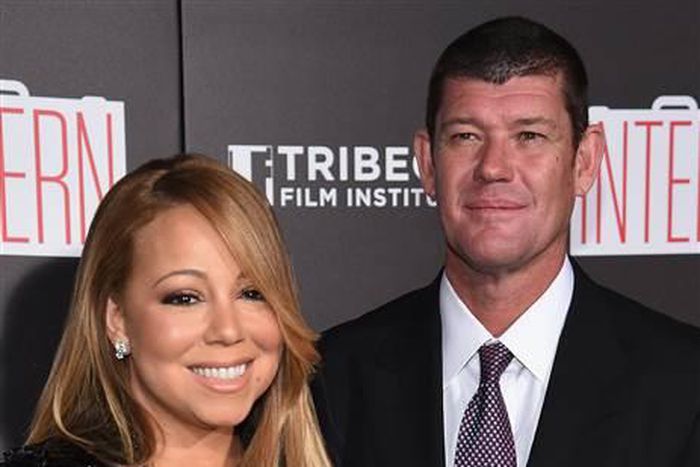 Mariah Carey and Australian billionaire James Packer