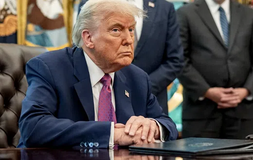 Donald Trump Photographer: Ken Cedeno/UPI/Bloomberg