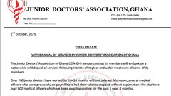 Junior doctors threaten nationwide strike over 10–14 month salary arrears