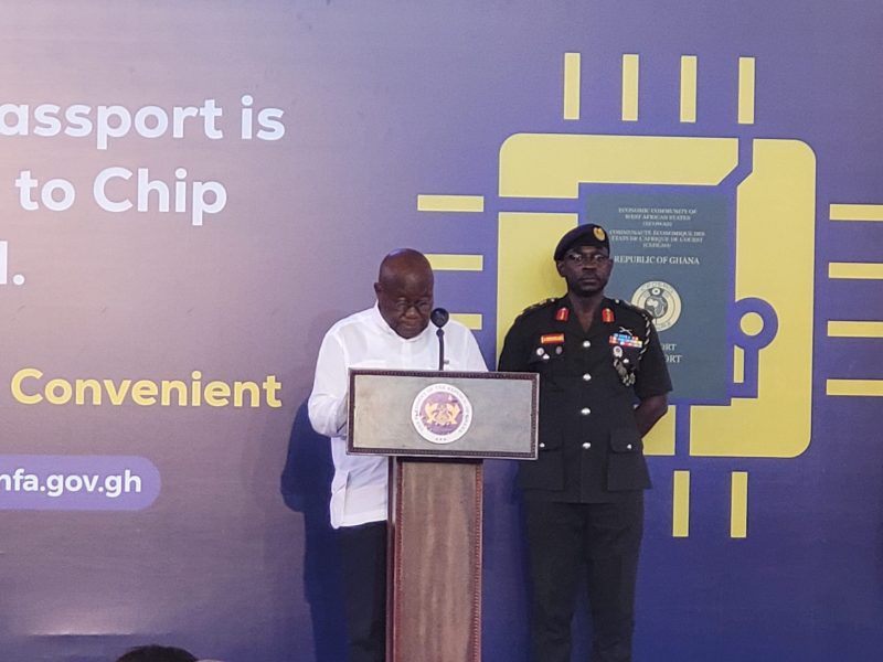 Ghana launches chip-embedded passport to enhance security and international mobility