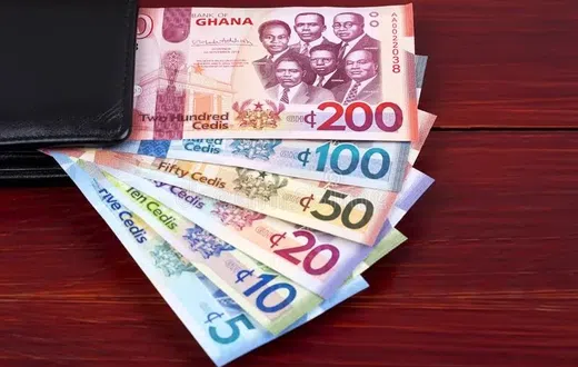 Ghana cedi notes