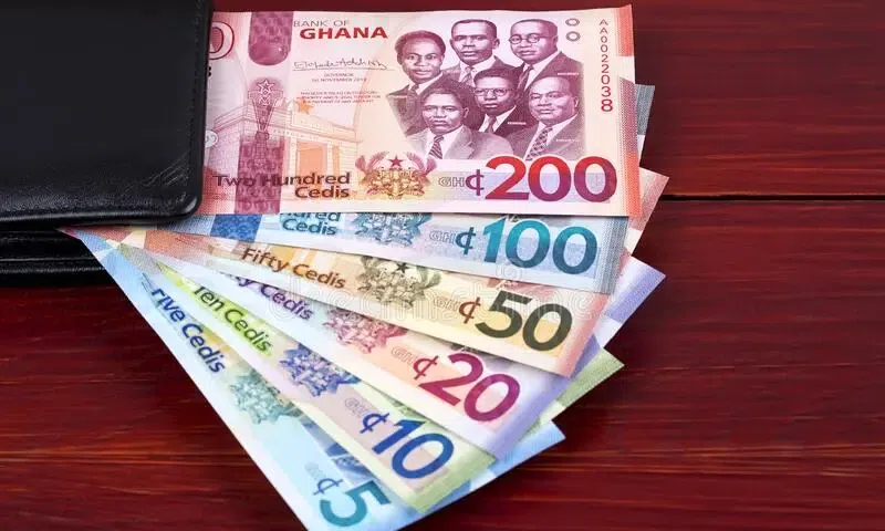 Ghana cedi notes