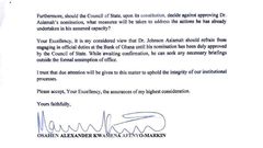 New BoG Governor must halt duties until approval – Afenyo-Markin tells Mahama