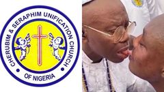 2 bishops spark controversy with unusual tongue-to-tongue anointing