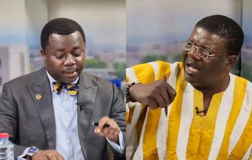 Dafeamekpor and Ntim Fordjour clash on live TV
