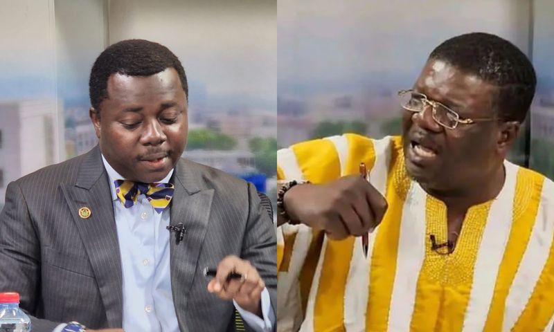 Dafeamekpor and Ntim Fordjour clash on live TV