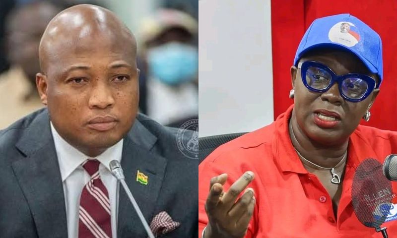 Samuel Okudzeto Ablakwa and Ellen Daaku