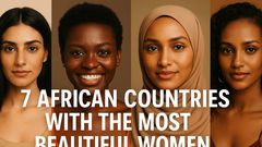 7 African countries with the most beautiful women