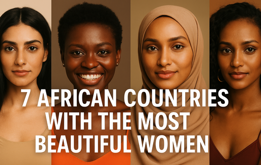 7 African countries with the most beautiful women