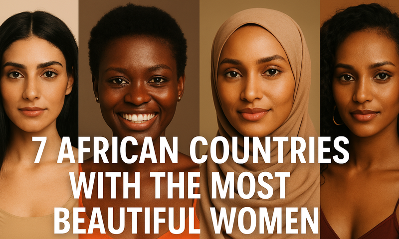 7 African countries with the most beautiful women