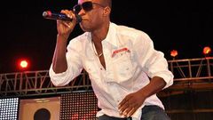 K.K Fosu on stage
