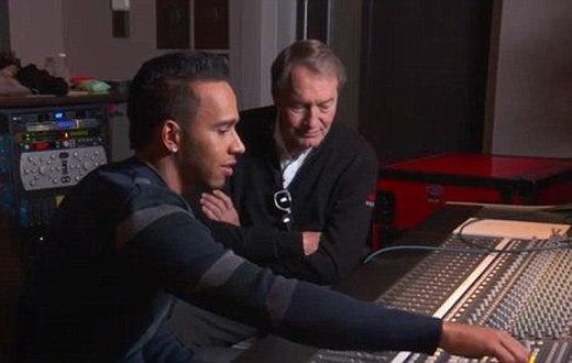 Lewis Hamilton F1 champ gives sneak peak of music album