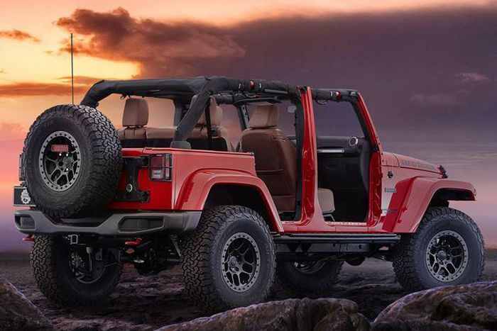 Jeep Wrangler Red Rock Concept 