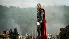 Chris Hemsworth as Thor in the Marvel movie
