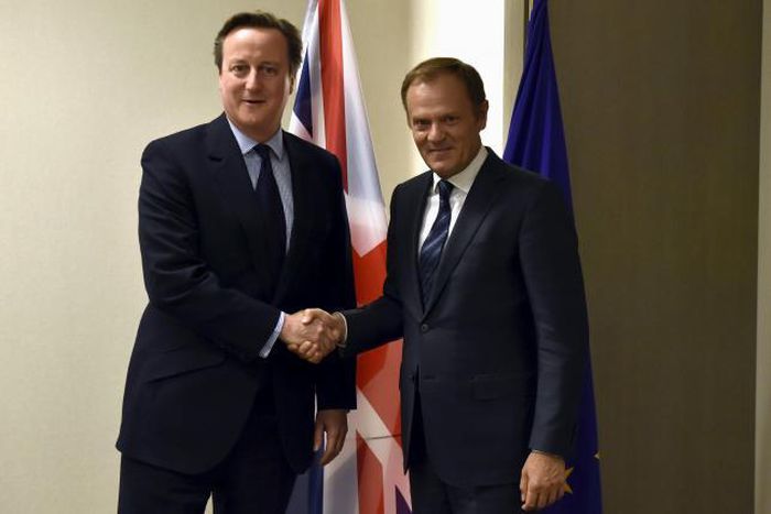 EU's Tusk: "Strong will" on UK demands, no consensus on migrants