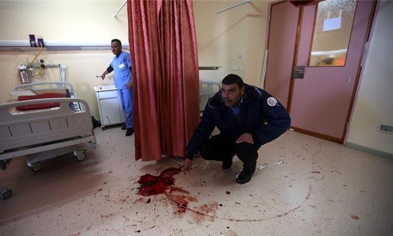 Israeli forces shot Abdullah al-Shalaldeh multiple times in the process of arresting his cousin Azzam at a Hebron hospital