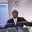 Tokyo Sexwale, Former Minister and current leader of a FIFA committee overseeing development of football in Palestine speaking at Day 1 of Securing Sport 2015 - the annual conference of the International Centre for Sports Security (ICSS) Harold Pratt H...