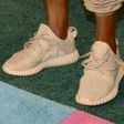 Kanye wearing Beige Yeezy Boost 350 at MTV VMAs