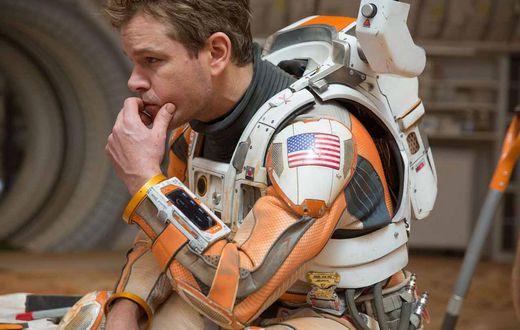 Matt Damon gets left behind in "The Martian"