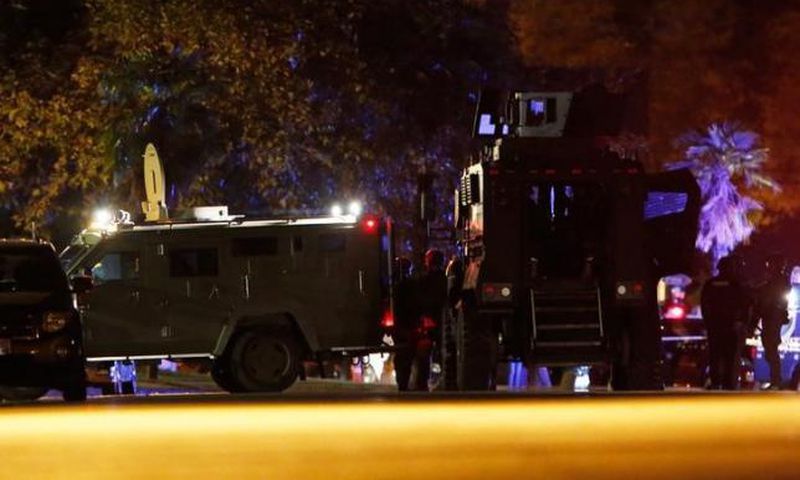 Man identifying self as relative of California shooting suspect shocked by attack