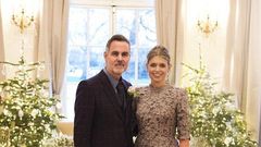 Jenny Packham, married her long time partner Matthew Anderson at London's Mandarin Oriental