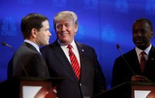Rubio, Cruz dominate rowdy Republican US presidential debate