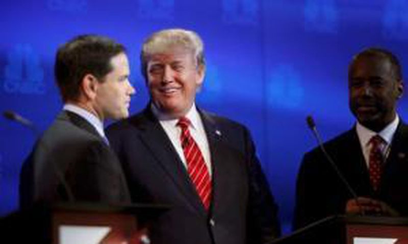 Rubio, Cruz dominate rowdy Republican US presidential debate