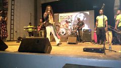 Rocky Dawuni on stage
