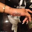 Blac Chyna tattoos Future's name on her hand