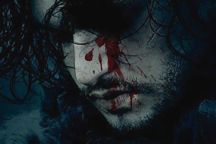 Jon Snow on the teaser art for Game of thrones season 6
