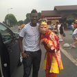 Asamoah Gyan hangs out with Shifu