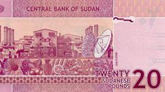 20 Sudanese pound note