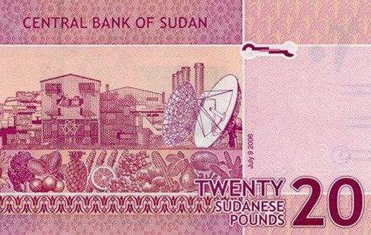 20 Sudanese pound note
