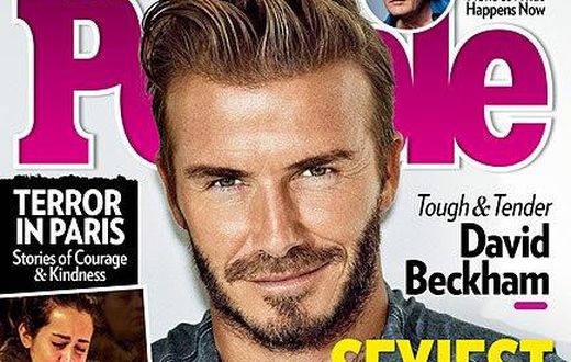 David Beckham is People magazine's 'Sexiest Man Alive' 2015